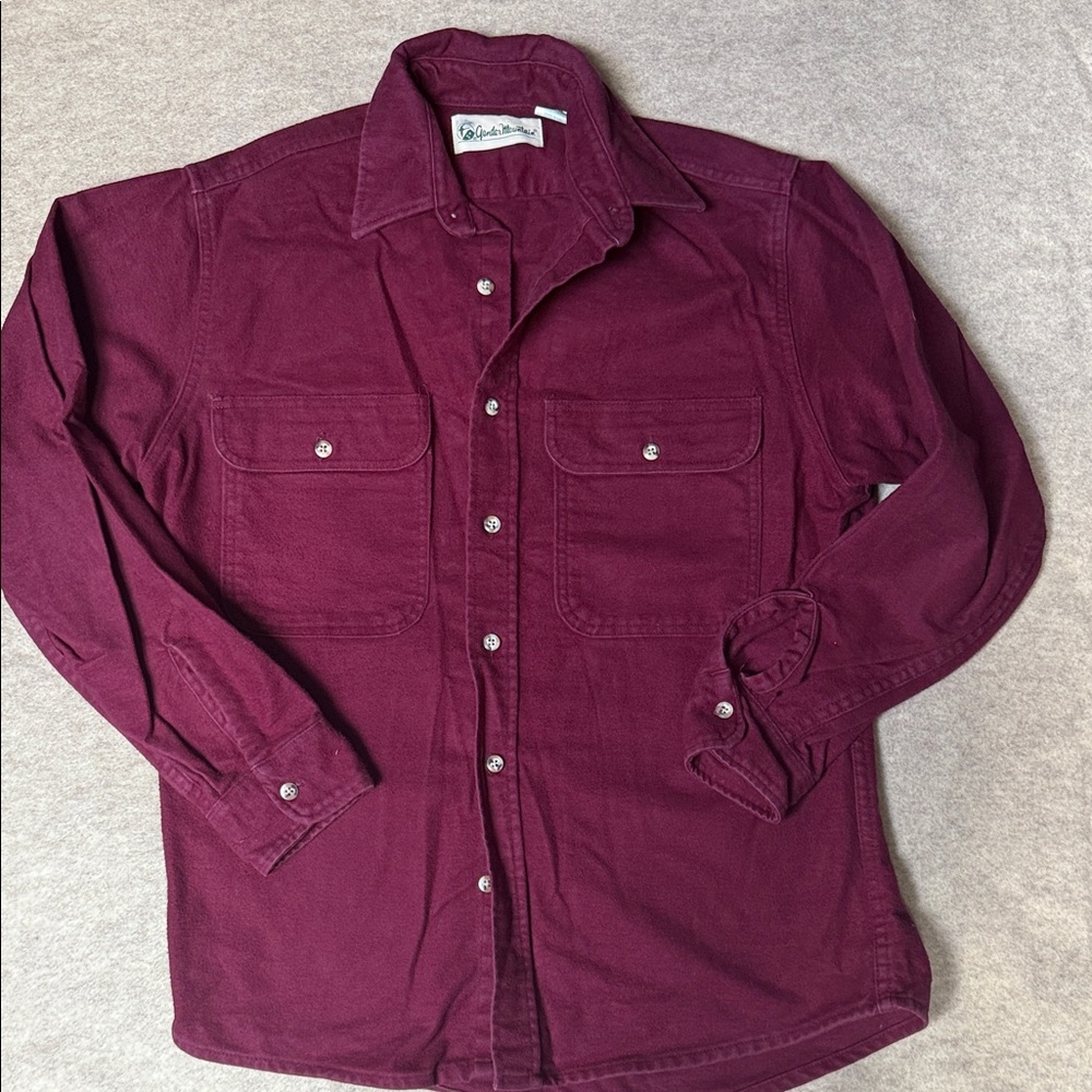 Vintage‎ ‘70’s Gander Mountain Maroon Shirt
